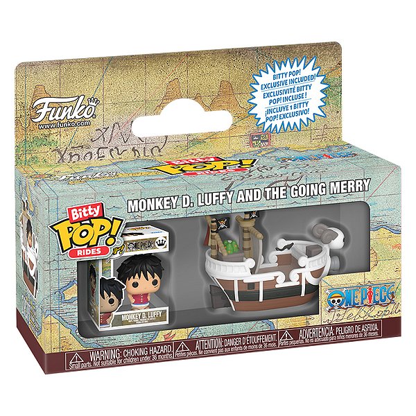 Monkey D. Luffy And The Going Merry Bitty Pop One Piece
