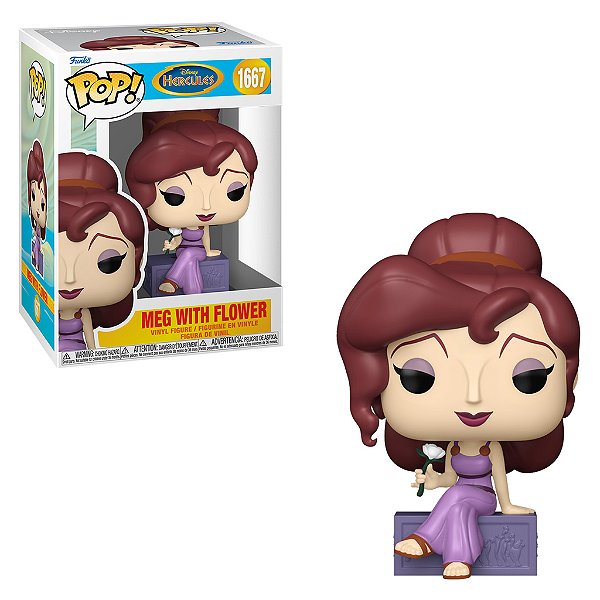 Meg with Flower 1667 Pop Funko Hercules Disney