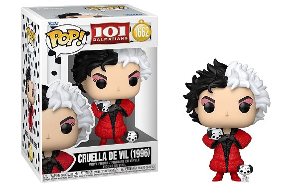 Cruella De Vil (1996) 1662 Pop Funko 101 Dalmatas Disney