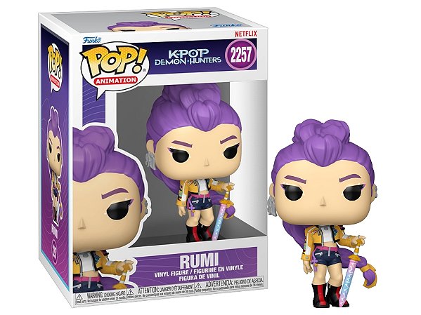 Rumi 2257 Pop Funko Guerreiras do K-Pop