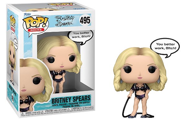 Britney Spears 495 Pop Funko Rocks