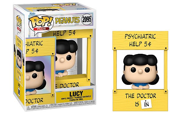 Lucy 2095 Plus Pop Funko Snoopy Peanuts