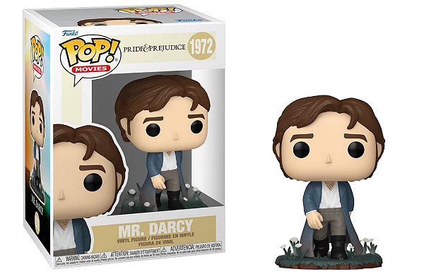 Mr. Darcy 1972 Pop Funko Pride e Prejudice