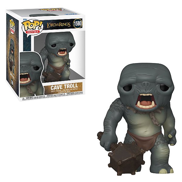 Cave Troll 1580 Super Sized Pop Funko Senhos dos Anéis