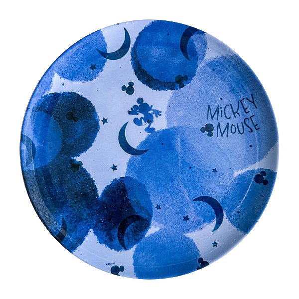 Prato de Refeição Melamina 20cm - Mickey Constelação Disney