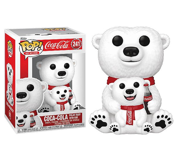 Coca-Cola Polar Bear with Cub 241 Pop Funko Icons