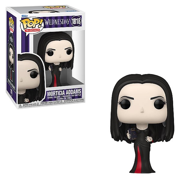 Morticia Addams 1818 Pop Funko Wednesday