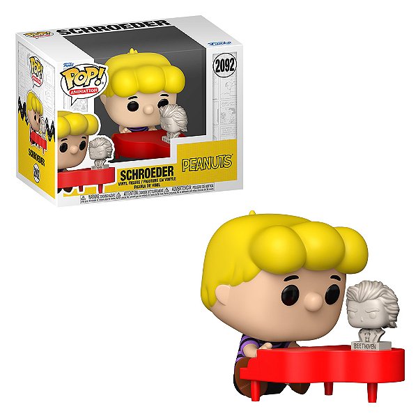 Schroeder 2092 Pop Funko Snoopy Peanuts