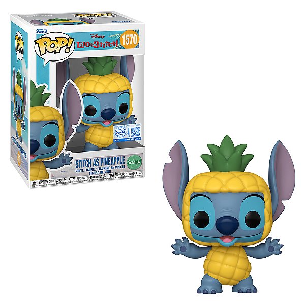 Pineapple Stitch 1570 Excl Pop Funko Lilo e Stitch Disney