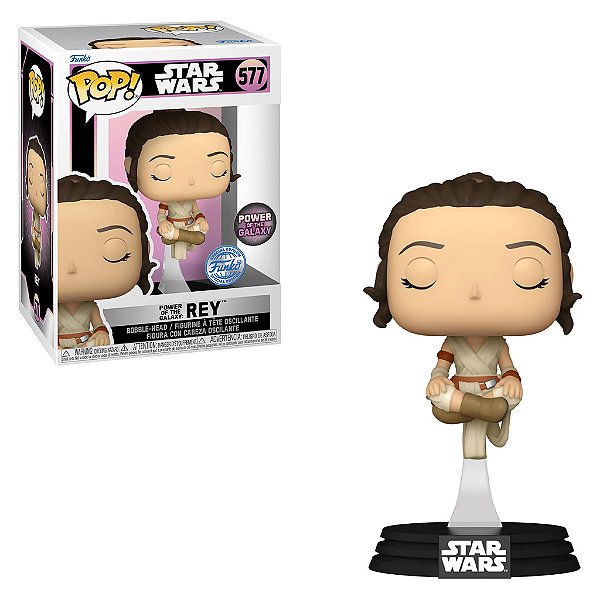 Power of the Galaxy: Rey 577 Exclusivo Pop Funko Star Wars