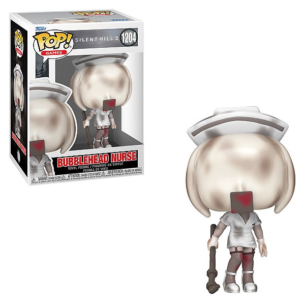 Bubblehead Nurse 1204  Pop Funko Silet Hill 2 Games