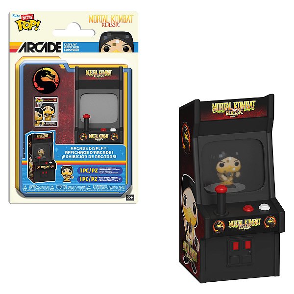 Scorpion Mortal Kombat Klassic Arcade Bitty Pop Games