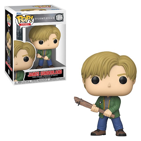 James Sunderland 1206 Pop Funko Silent Hill 2 Games