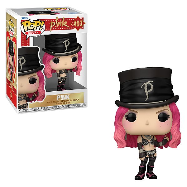 Pink 493 Pop Funko Rocks