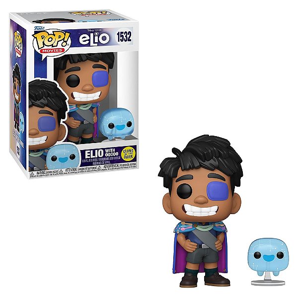 Elio with Ooooo 1532 GITD Pop Funko Elio Disney