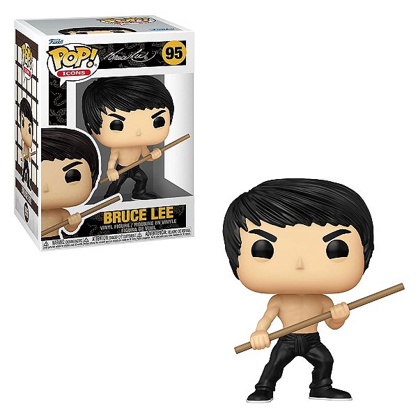 Bruce Lee 95 Pop Funko Icon