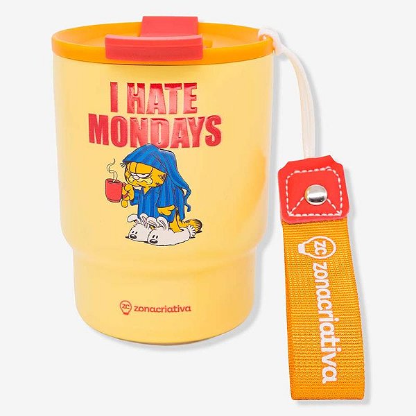 Copo Térmico To Go Garfield 400ML - Zona Criativa - 10026771
