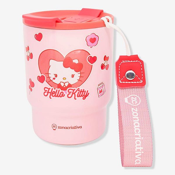 Copo Térmico To Go Hello Kitty 400ML - Zona Criativa - 10026773