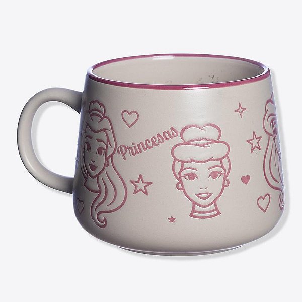 Caneca Moma Princesas Disney 500ml - ZC - 10025726