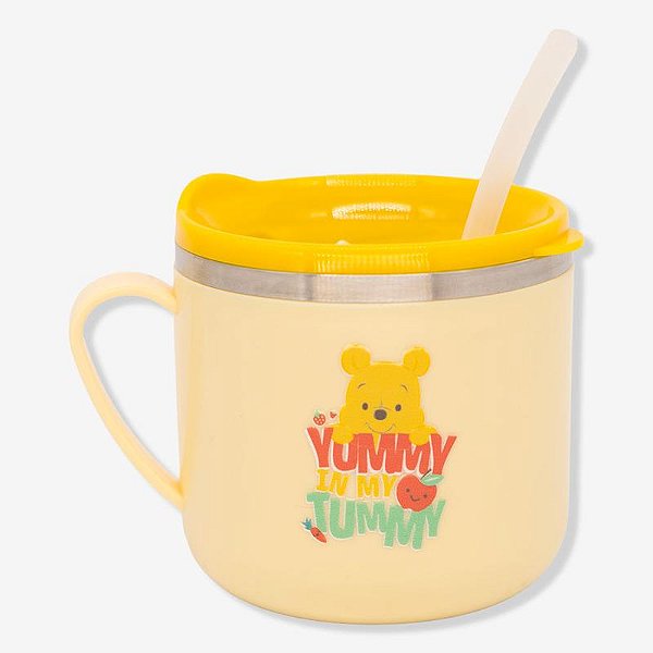 Caneca Flip Infantil Ursinho Pooh - Disney - 10026582