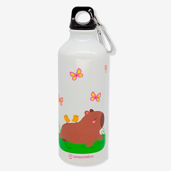 Garrafa com Mosquetão Capivara - Zona Criativa - 10073611