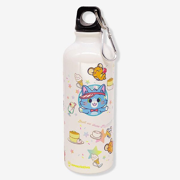 Garrafa com Mosquetão Tom e Jerry Gokko - ZC - 10073603