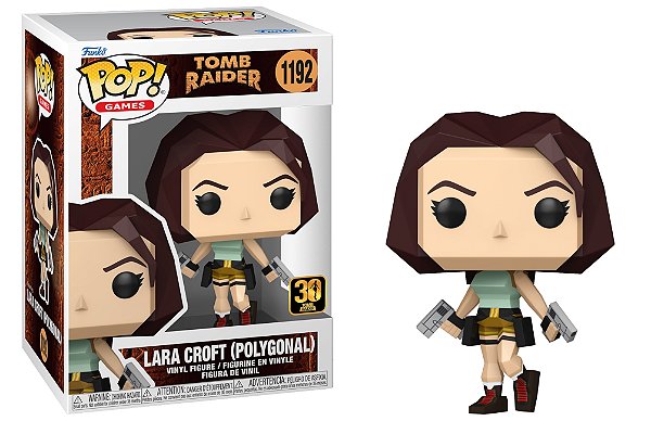 Lara Croft (Polygonal) 1192 Pop Funko Tomb Raider