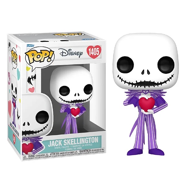 Jack Skellington 1405 Pop Funko Estranho Mundo Jack Disney