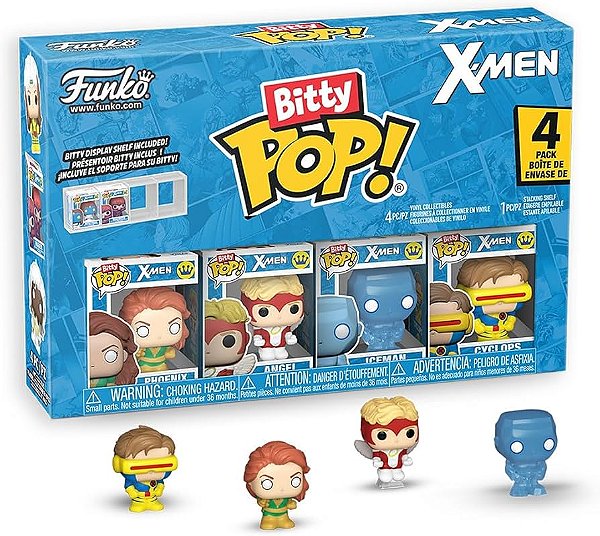 X-men Jean Grey Séries2 Pack4 Funko Bitty Pop Marvel