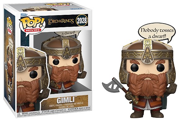 Gimli 2021 Pop Funko O Senhor dos Anéis