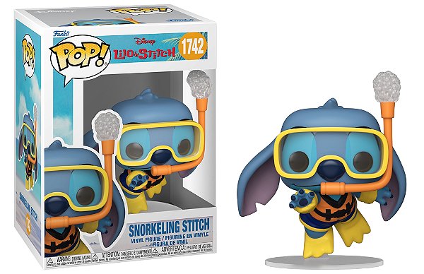 Snorkeling Stitch 1742 Pop Funko Lilo & Stitch Disney
