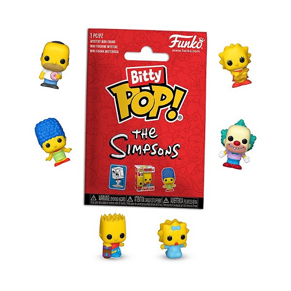 Mystery The Simpsons Bitty Pop Surpresa