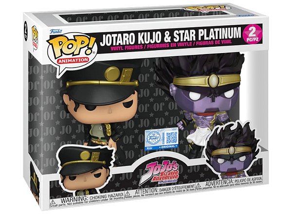 Jotaro Kujo e Star Platinum Pack2 Ex JoJos Bizarre Adventure