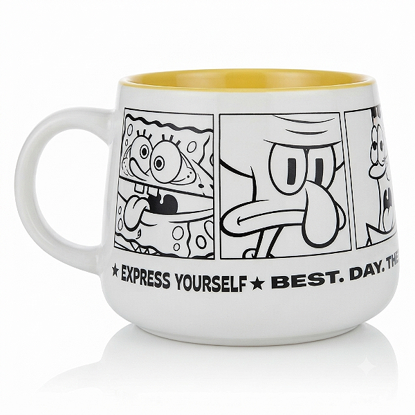 Caneca Moma Bob Esponja Friends - 500ml - 10027085