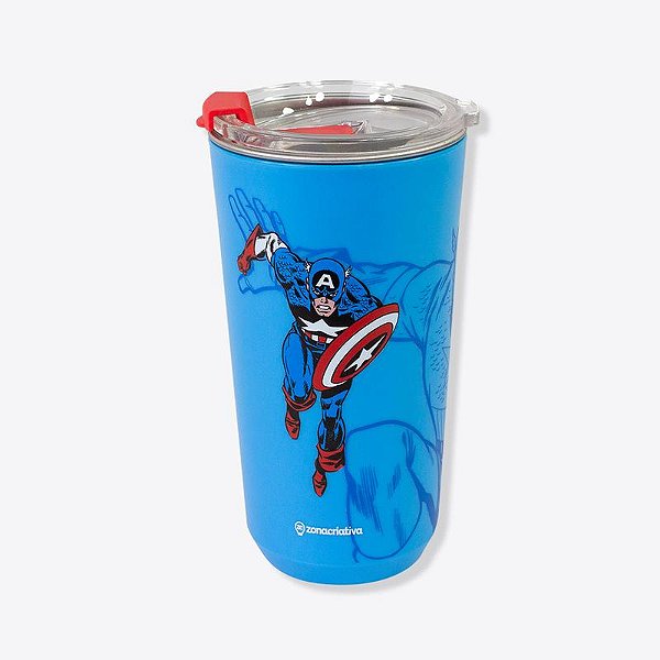 Copo Sky Capitão América - Marvel 500ml - ZC - 10025971