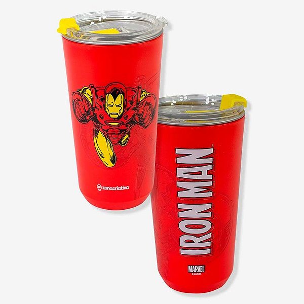 Copo Sky Homem de Ferro - Marvel 500ml - ZC - 10025972