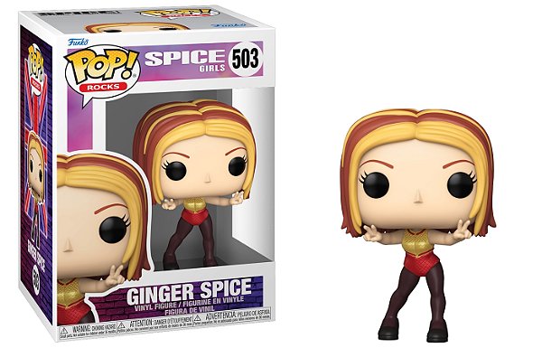 Ginger Spice (Geri) 503 Pop Funko Spice Girls - Rocks