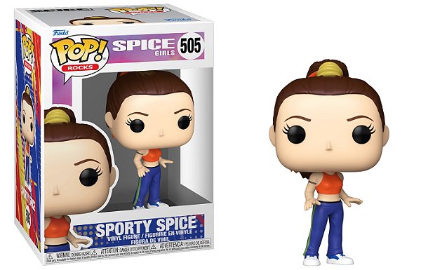 Sporty Spice (Melanie C) 505 Pop Funko Spice Girls - Rocks