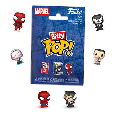 Mystery Spider-man Bitty Pop Surpresa Marvel