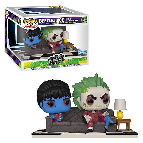 Beetlejuice in the Waiting Room 1813 Moment Pop Funko