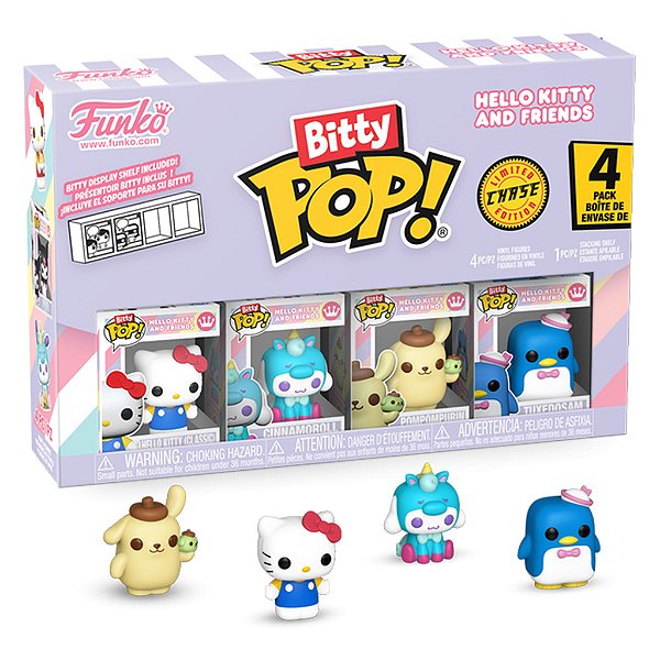 Hello Kitty and Friends Pack4 Funko Bitty Pop Series 1
