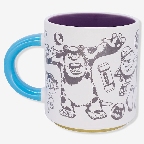 Caneca Grafite Sulley - 500ml - Zonacriativa - 10026966