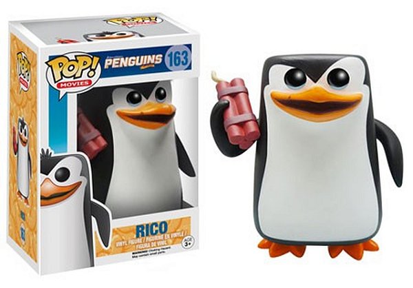 Rico 163 Pop Funko Pinguins de Madagascar