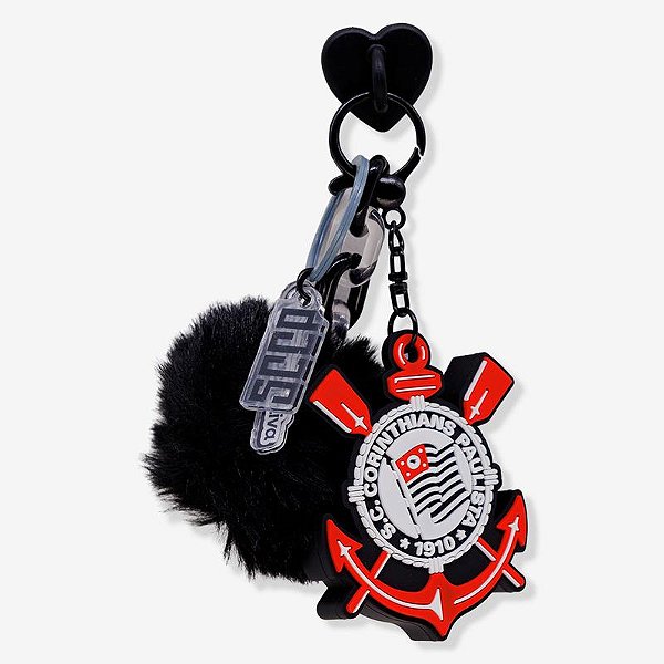 Chaveiro Charms Corinthians - Zonacriativa - 10073845