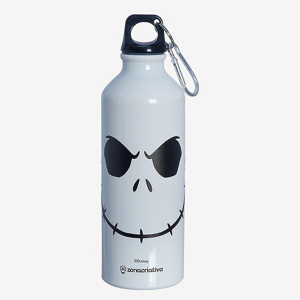 Garrafa com Mosquetão Jack Skellington Zonacriativa 10073275