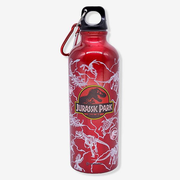 Garrafa com Mosquetão Jurassic Park - Zonacriativa 10074112