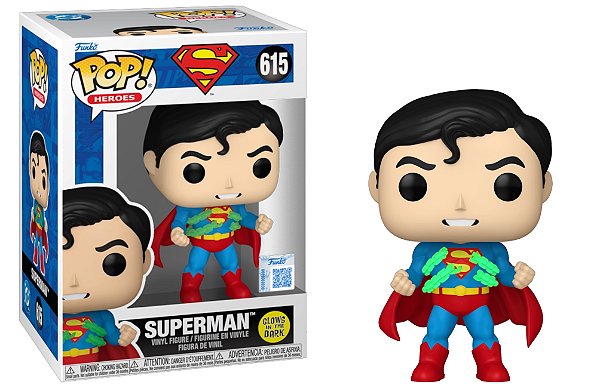 Superman 615 GITD Pop Funko DC