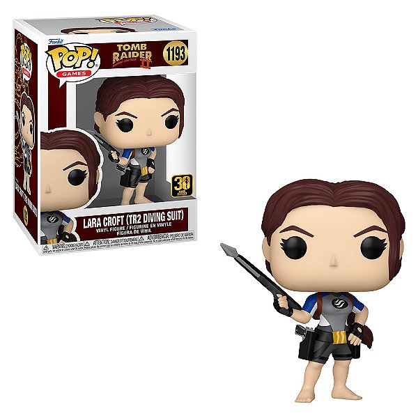 Lara Croft (TR2 Diving Suit) 1193 Pop Funko Tomb Raider 2