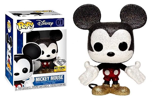 Mickey 01 Exclusivo Diamond Pop Funko Disney