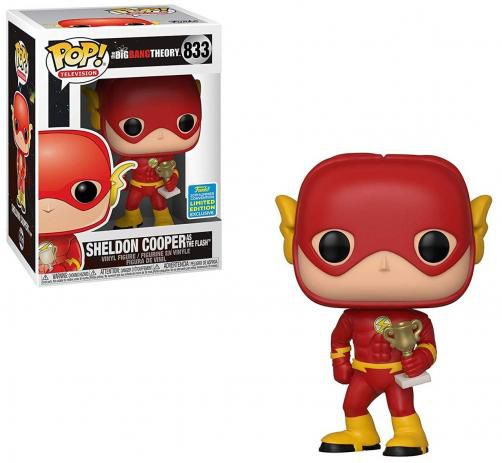 Sheldon Cooper 833 Excl Pop Funko Big Bang Theory